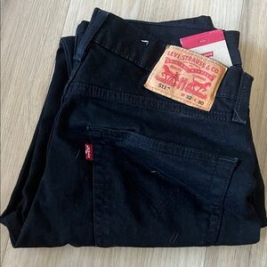 Levi's Midnight Black Jeans